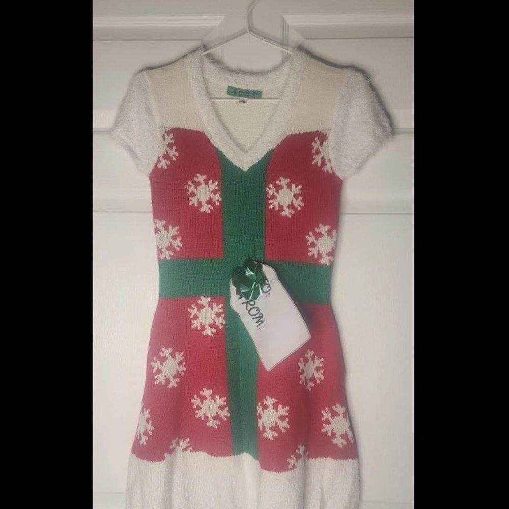 New Christmas sweater dress Size Small